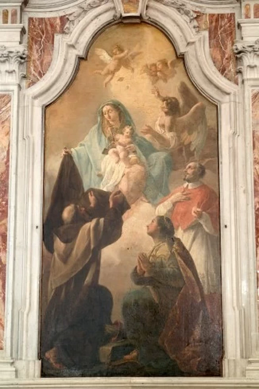 Madonna del Carmine e santi